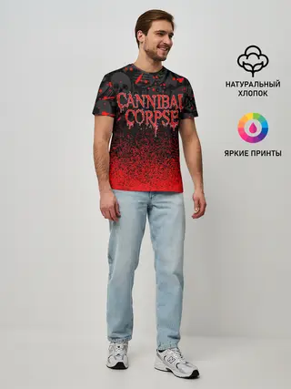Мужская базовая футболка / CANNIBAL CORPSE