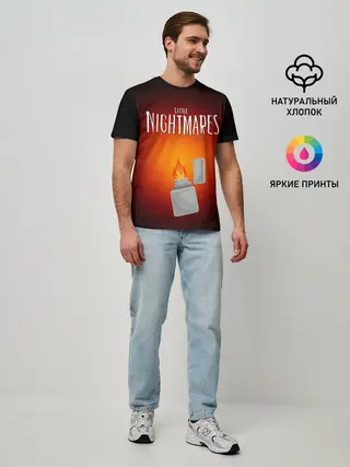 Мужская базовая футболка / LITTLE NIGHTMARES