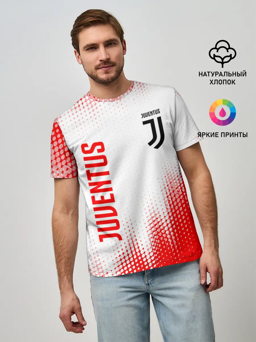 Мужская базовая футболка / JUVENTUS / ЮВЕНТУС