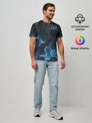 Мужская базовая футболка / Apex Legends