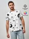 Мужская базовая футболка / Звездное небо
