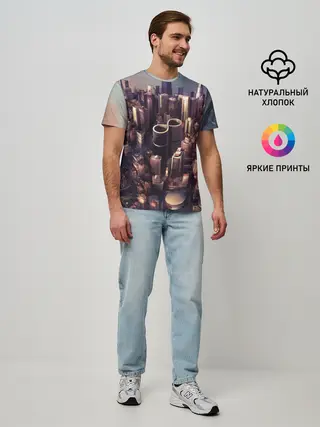 Мужская базовая футболка / Sonic Highways - Foo Fighters