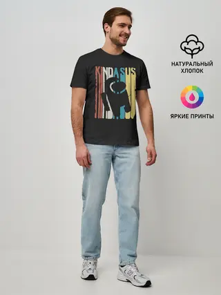 Мужская базовая футболка / AMONG US