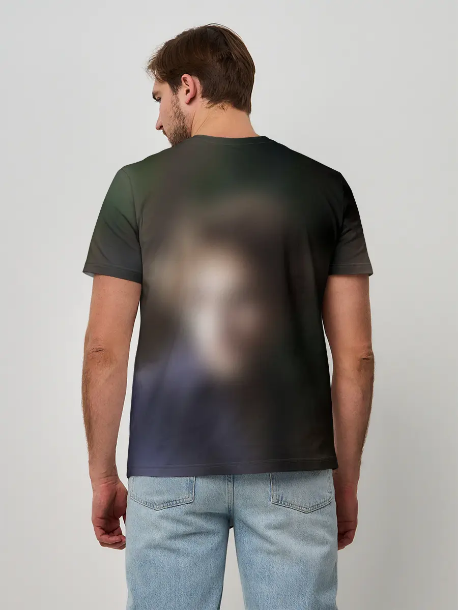 Мужская базовая футболка / Роберт Паттинсон