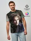 Мужская базовая футболка / Роберт Паттинсон