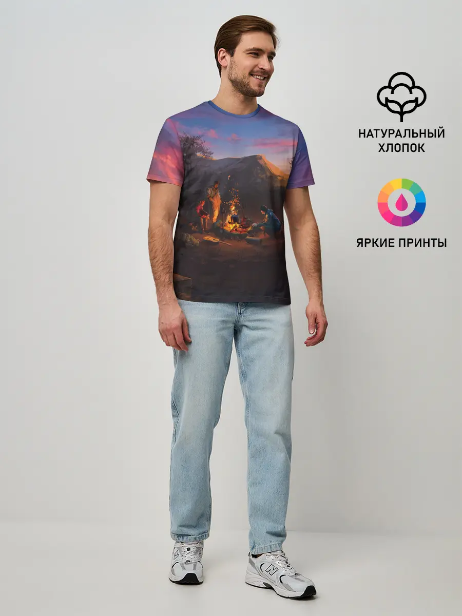 Мужская базовая футболка / ATOM RPG