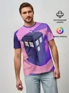 Мужская базовая футболка / CRAZY TARDIS