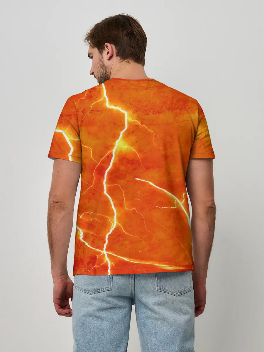 Мужская базовая футболка / Молния