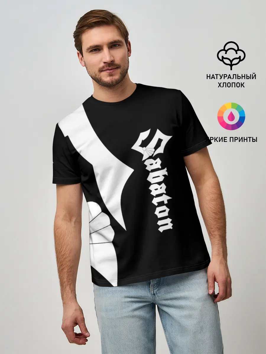 Мужская базовая футболка / Sabaton