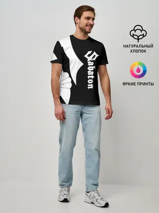 Мужская базовая футболка / Sabaton