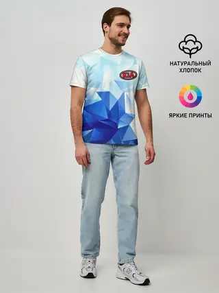 Мужская базовая футболка / KIA Motors