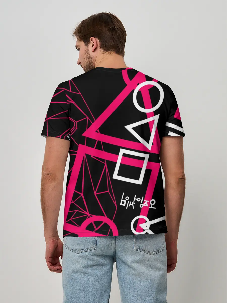 Мужская базовая футболка / Игра в кальмара