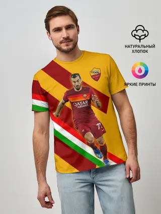 Мужская базовая футболка / H. Mkhitaryan | Roma