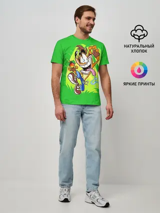 Мужская базовая футболка / CRASH BANDICOOT