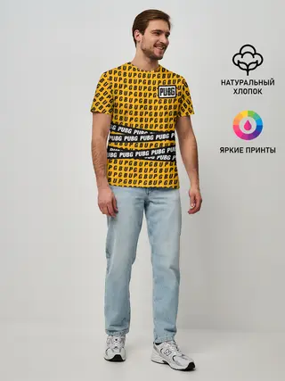 Мужская базовая футболка / PUBG