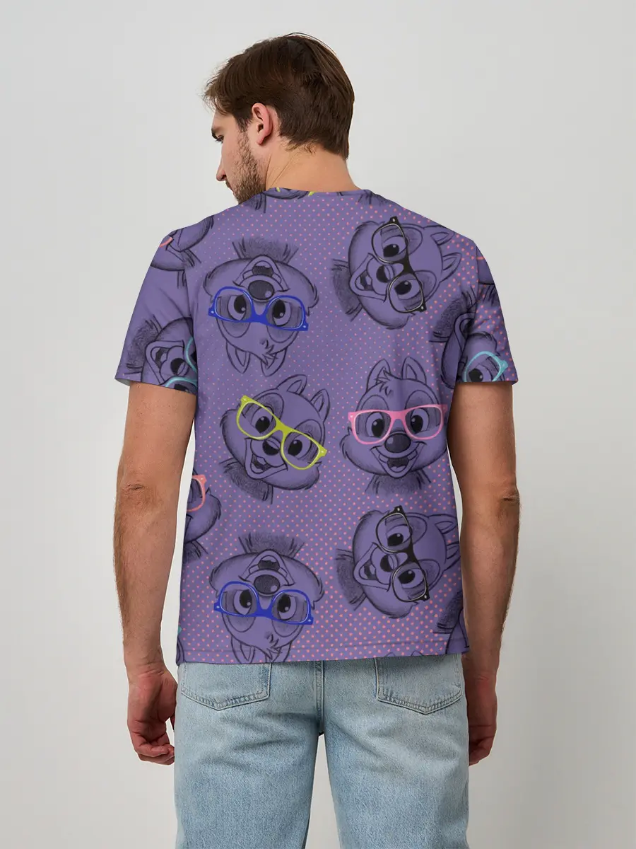 Мужская базовая футболка / Chip n Dale