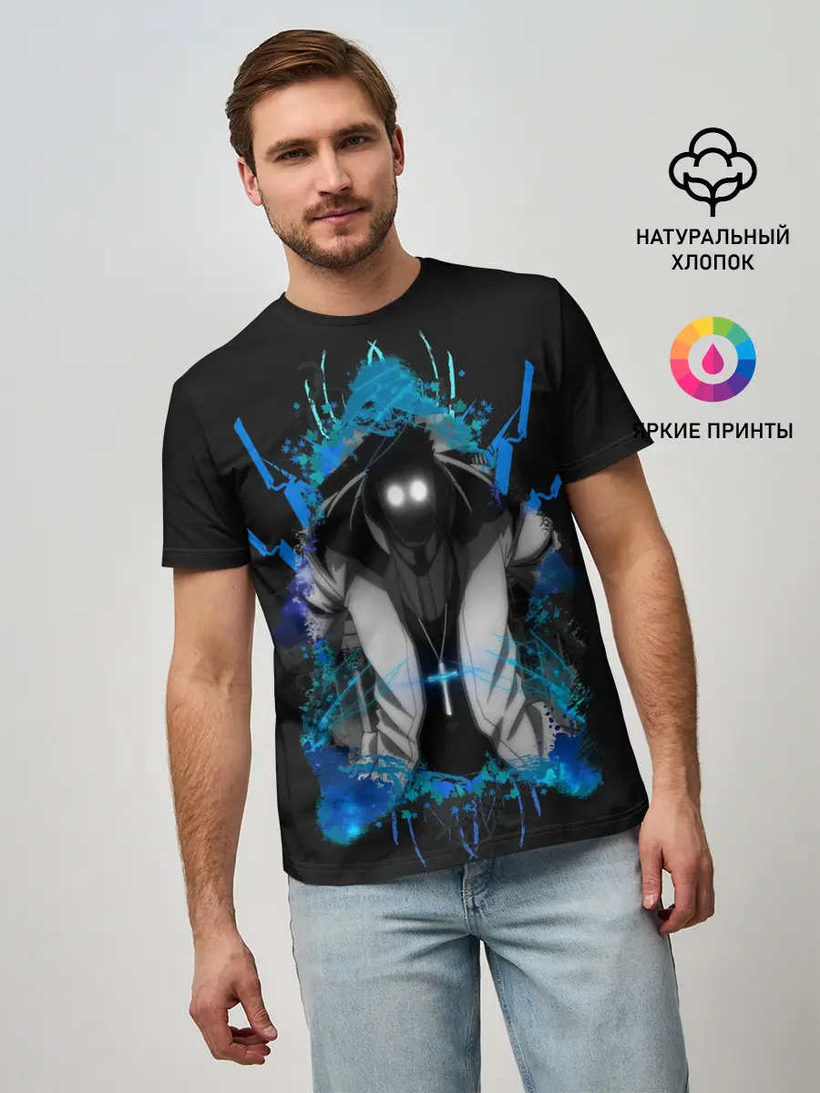 Мужская базовая футболка / Hellsing. Alexander Anderson