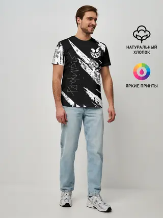 Мужская базовая футболка / PYROKINESIS.