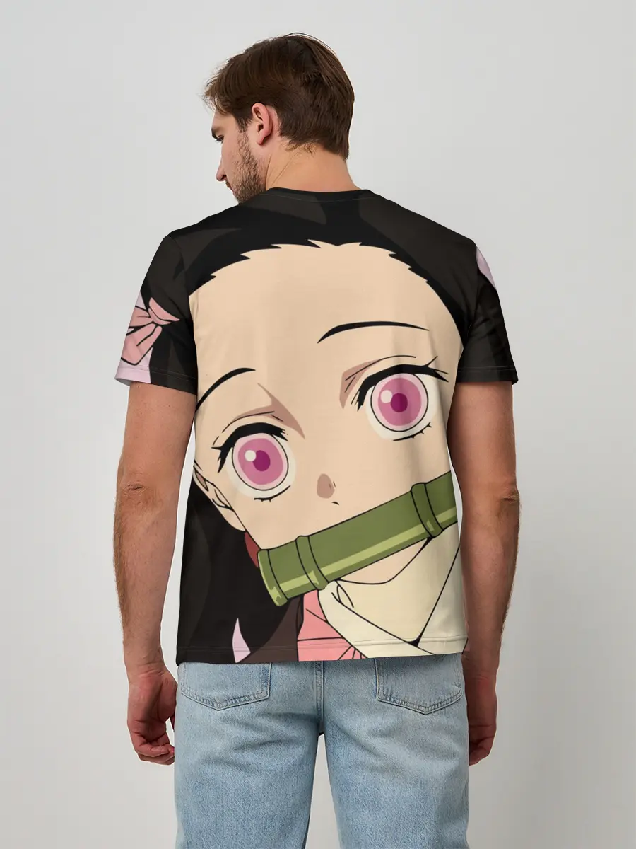 Мужская базовая футболка / Незуко, Nezuko