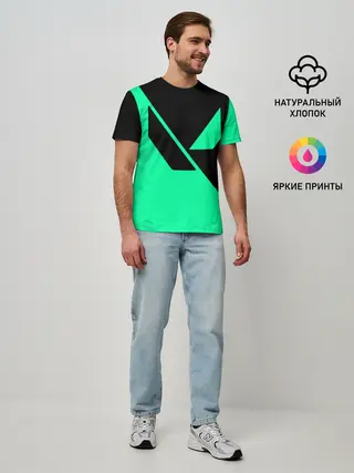 Мужская базовая футболка / VALORANT