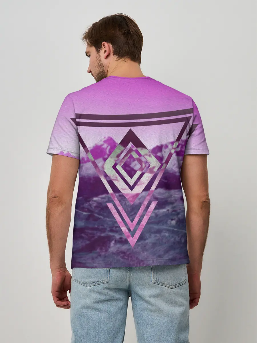 Мужская базовая футболка / ИЗУМРУД