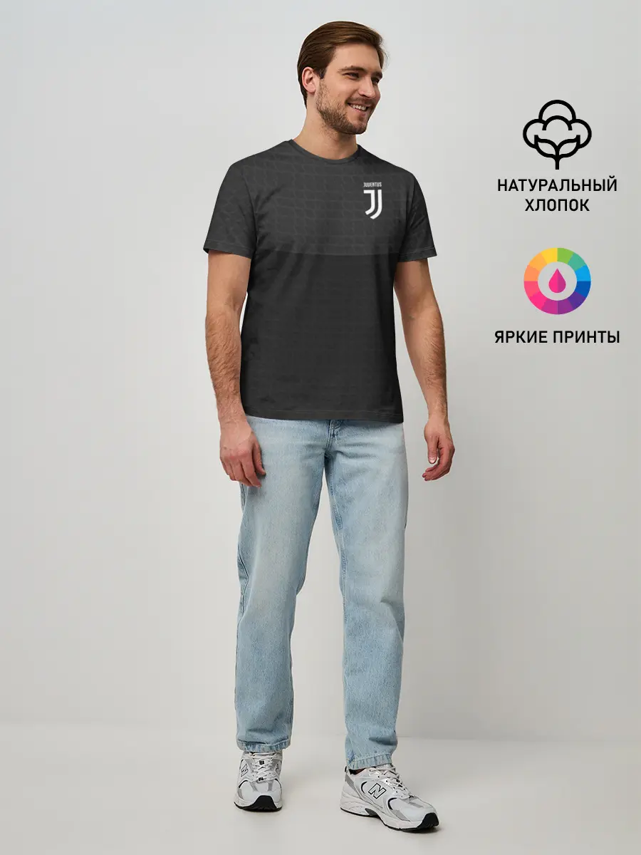 Мужская базовая футболка / JUVENTUS / ЮВЕНТУС
