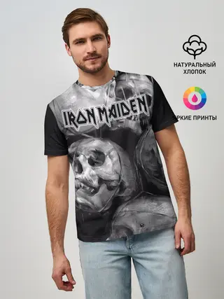 Мужская базовая футболка / Iron Maiden