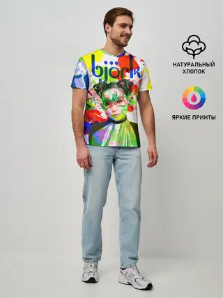 Мужская базовая футболка / Bjork