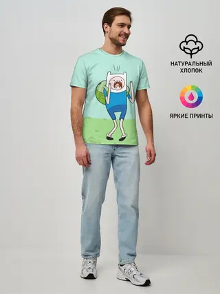 Мужская базовая футболка / Finn