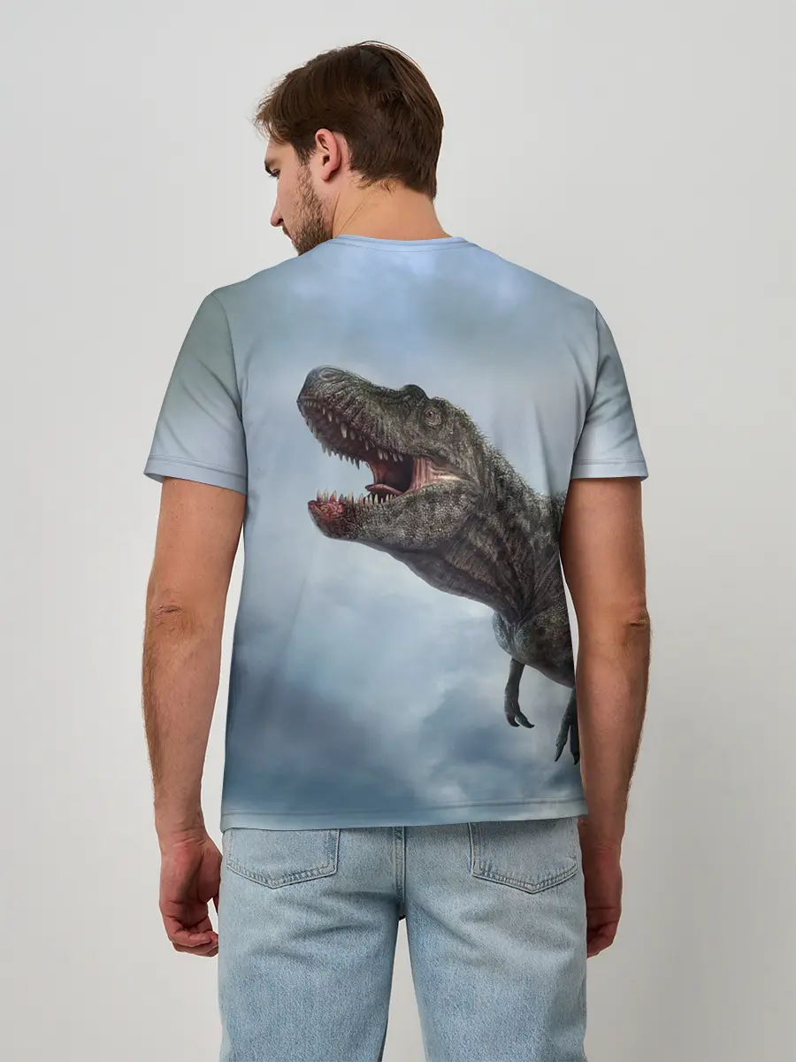 Мужская базовая футболка / Jurassic World | Мир Юрского периода