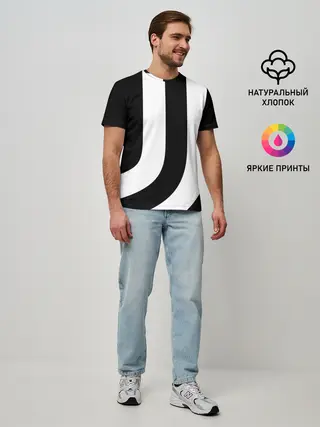 Мужская базовая футболка / Juventus | J