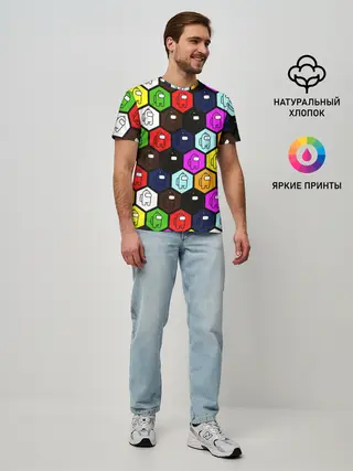 Мужская базовая футболка / AMONG US