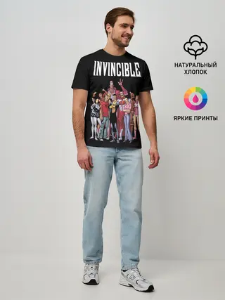 Мужская базовая футболка / Неуязвимый