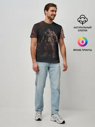 Мужская базовая футболка / NPC | ШЕСТЕРЕНКИ | ЛОГО