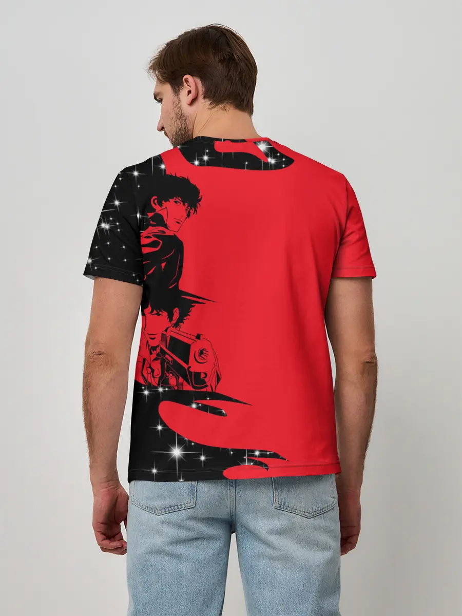 Мужская базовая футболка / Cowboy Bebop art
