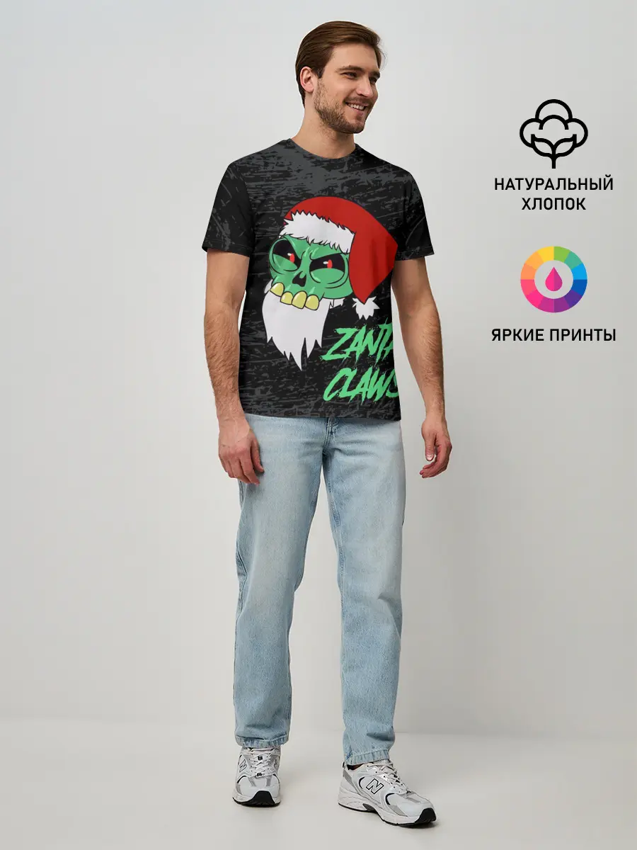 Мужская базовая футболка / Zanta Claws.