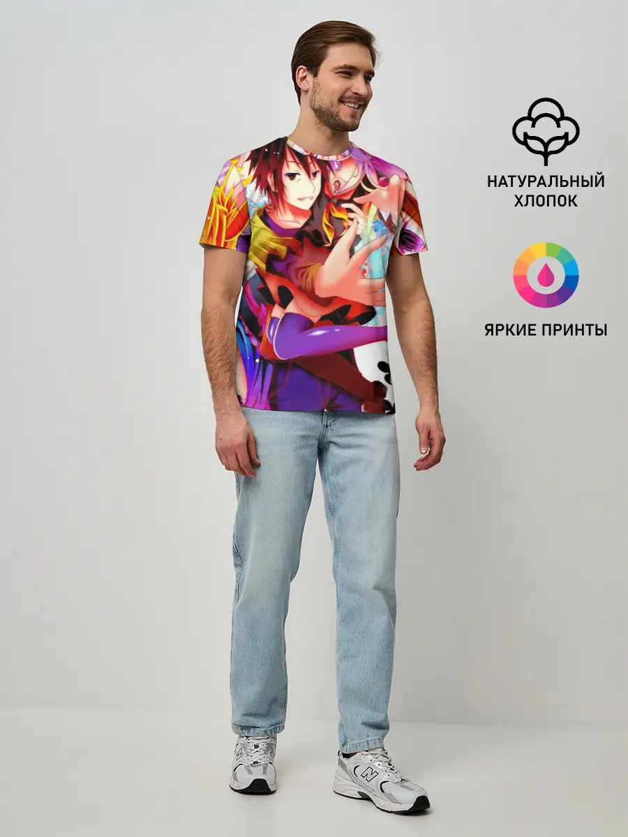 Мужская базовая футболка / Персонажи аниме