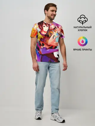 Мужская базовая футболка / Персонажи аниме