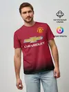 Мужская базовая футболка / Манчестер Юнайтед 18-19
