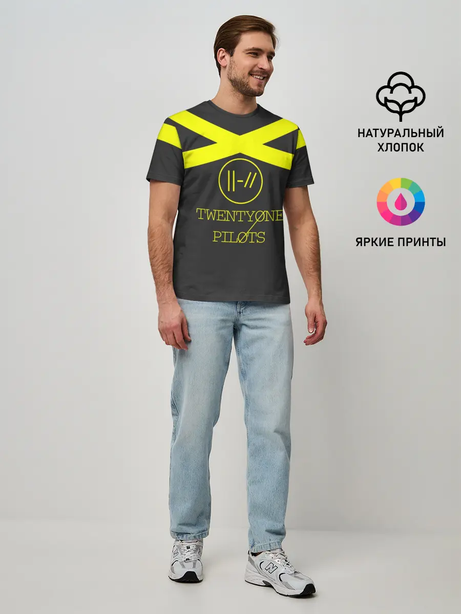 Мужская базовая футболка / Twenty One Pilots