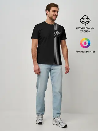 Мужская базовая футболка / Хлеб