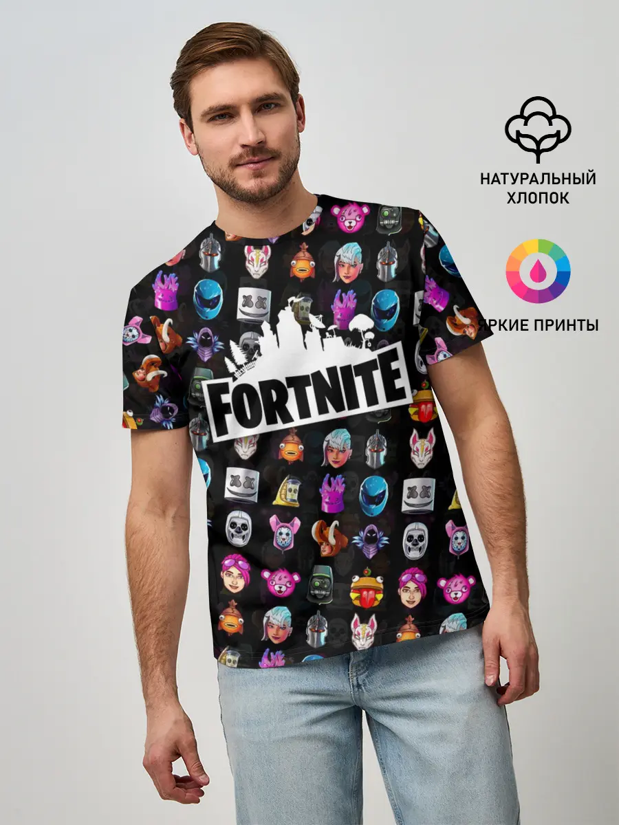 Мужская базовая футболка / FORTNITE