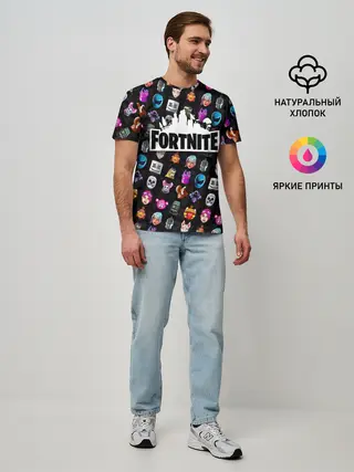 Мужская базовая футболка / FORTNITE
