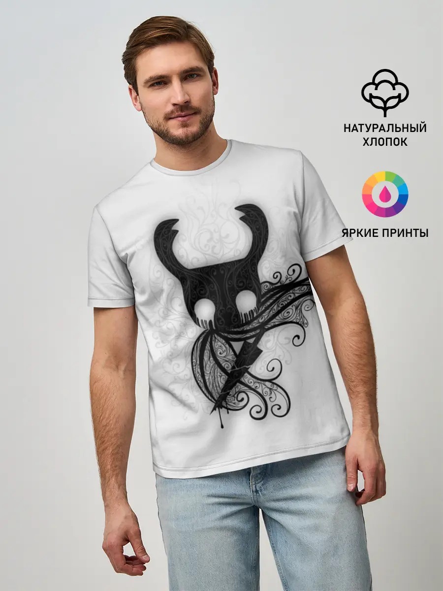 Мужская базовая футболка / Hollow Knight