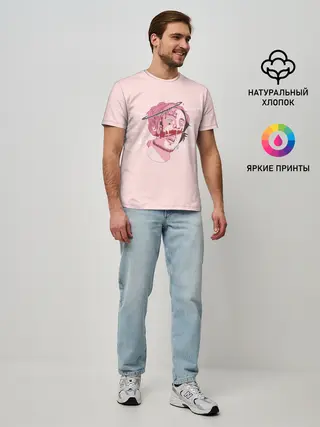 Мужская базовая футболка / Super Lil Peep