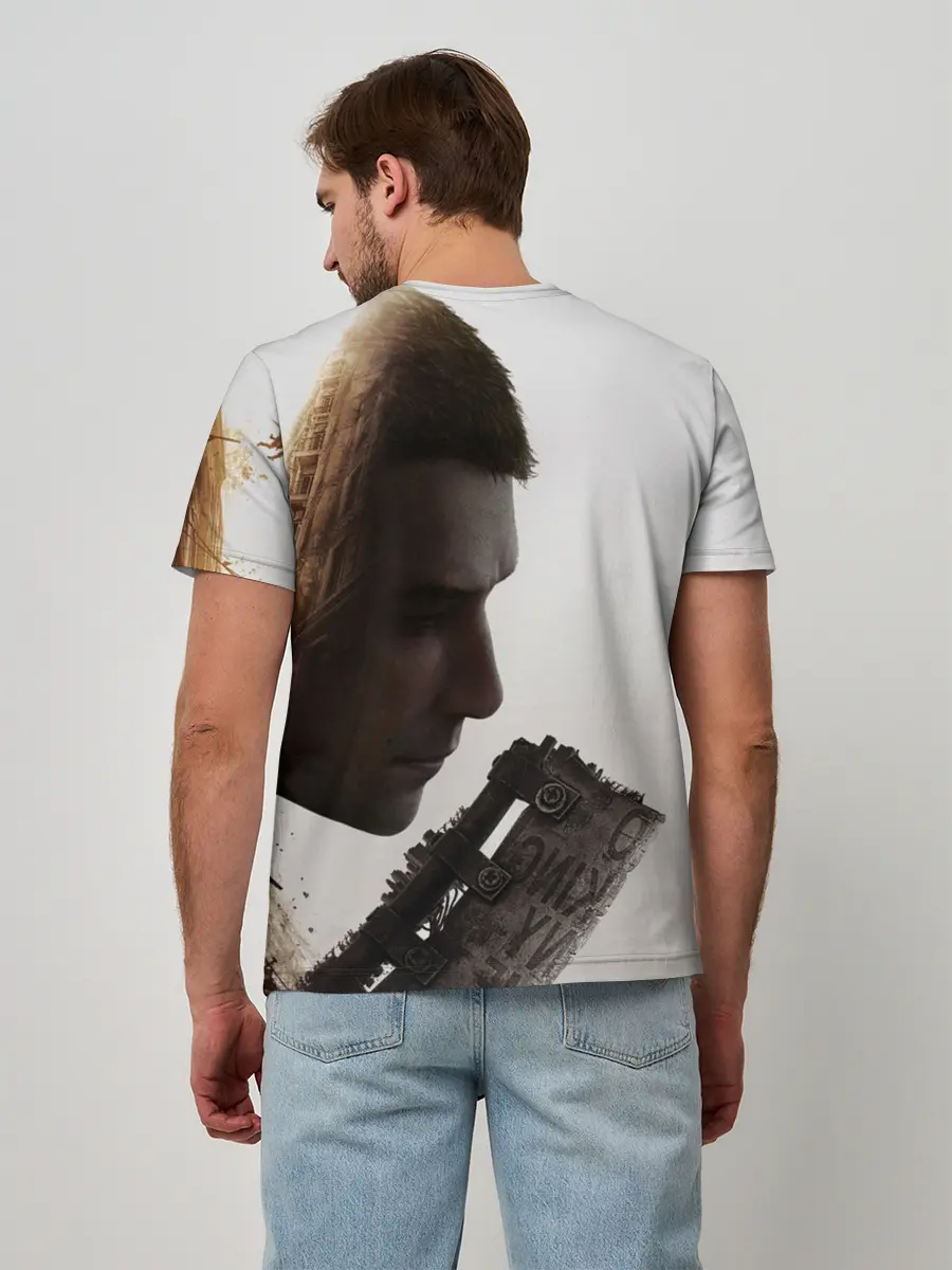 Мужская базовая футболка / Даинг лайт