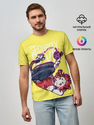 Мужская базовая футболка / Security Devil