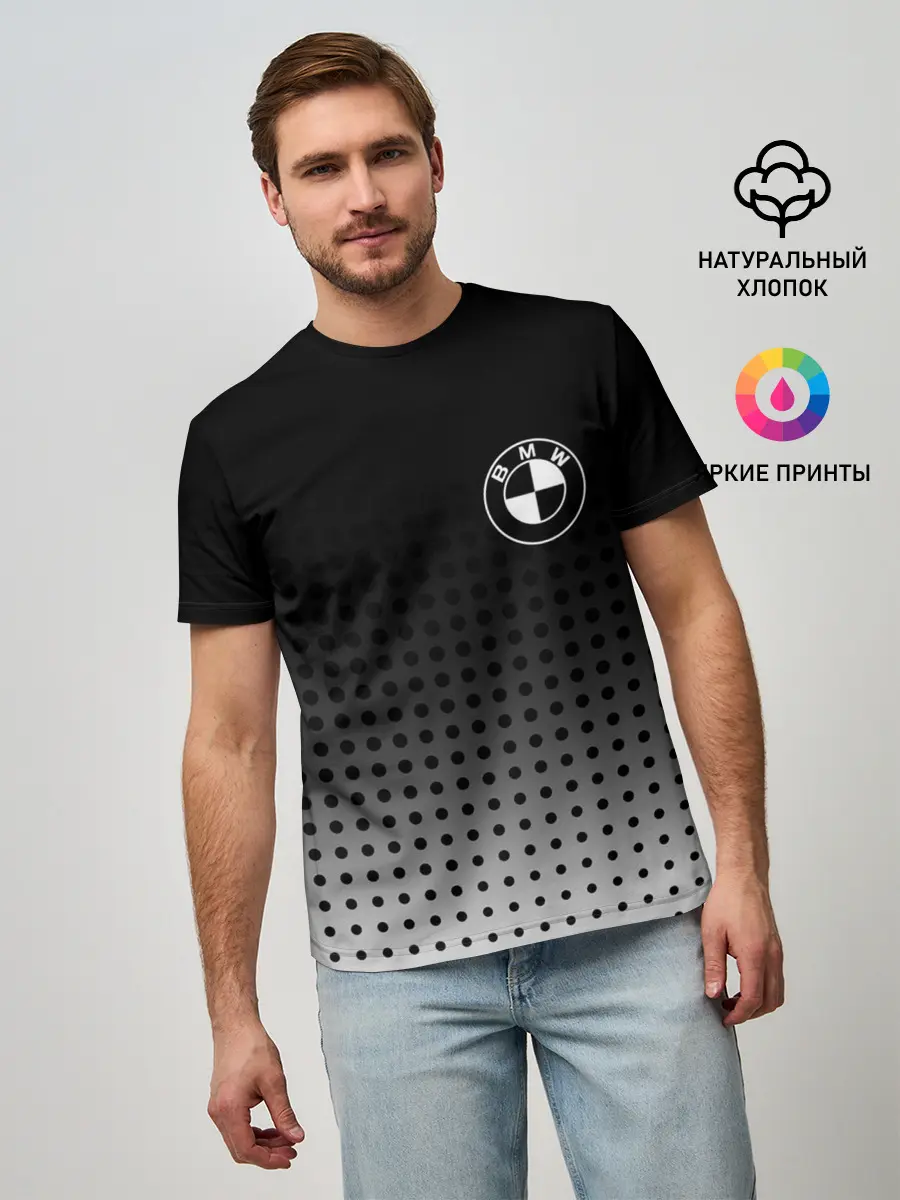 Мужская базовая футболка / BMW