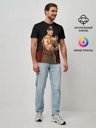 Мужская базовая футболка / Cena Jr