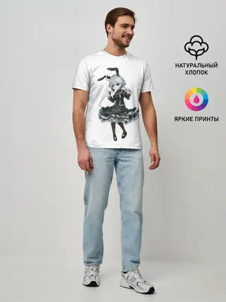 Мужская базовая футболка / Mylne and the Forest Gift